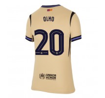 Barcelona Dani Olmo #20 Koszulka Wyjazdowa damskie 2025-26 Krótki Rękaw